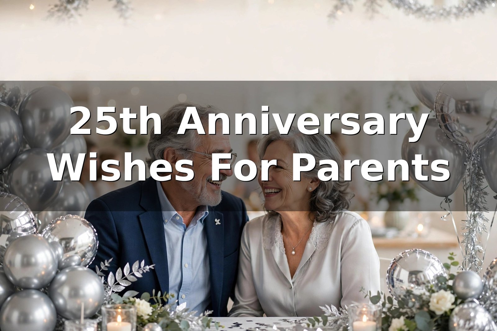 25th Anniversary Wishes For Parents