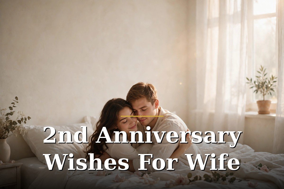 2nd Anniversary Wishes For Wife