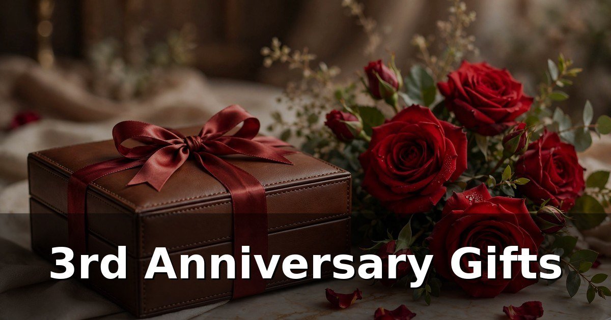 3rd Anniversary Gifts