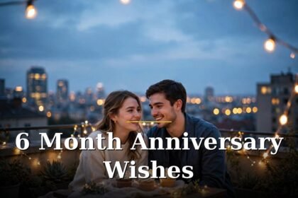 6 Month Anniversary Wishes