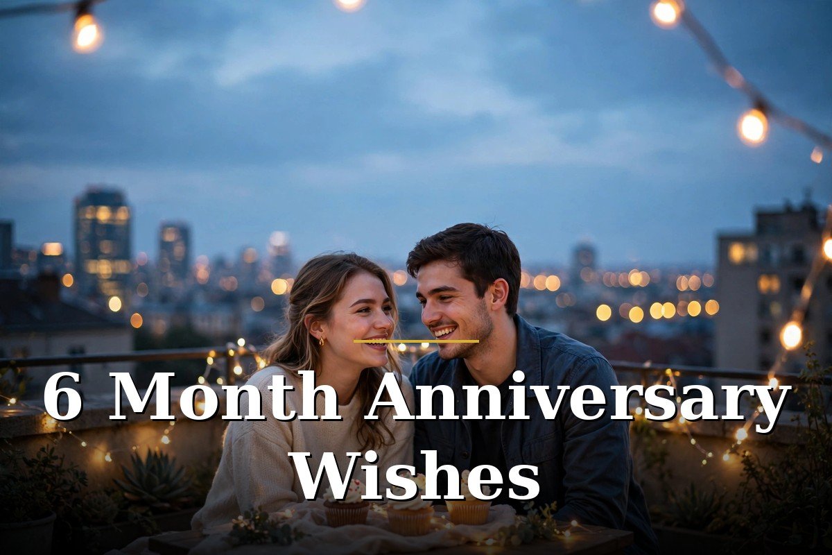 6 Month Anniversary Wishes