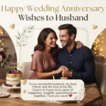 Happy Wedding Anniversary Wishes To Husband