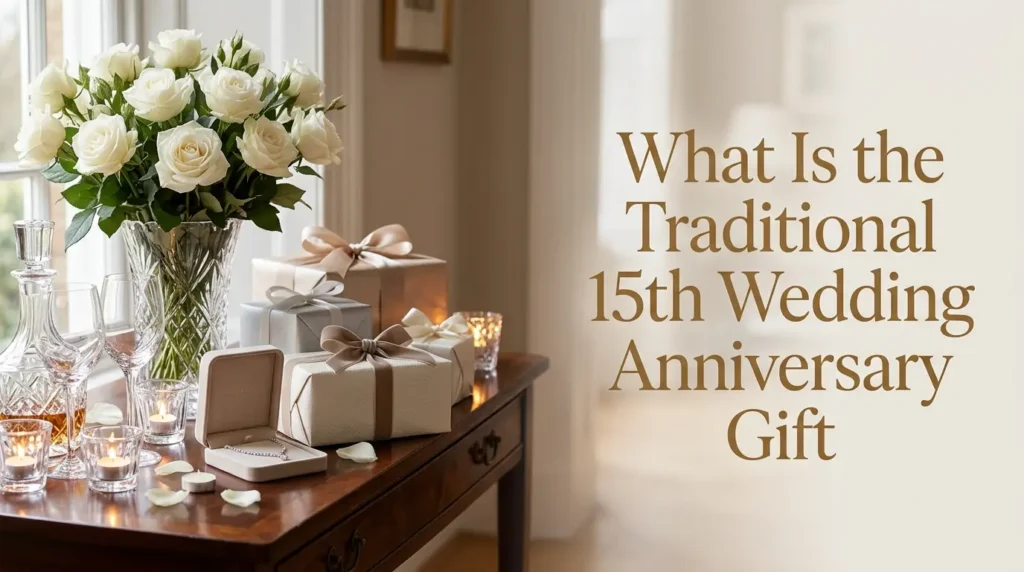 15th Wedding Anniversary Gift