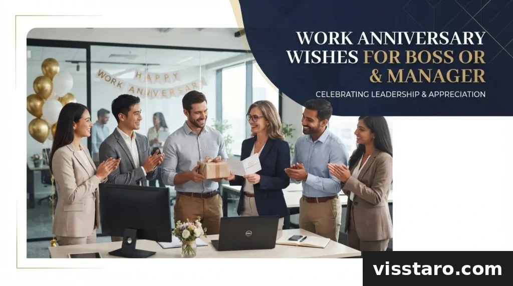 Happy Work Anniversary Wishes To Colleague