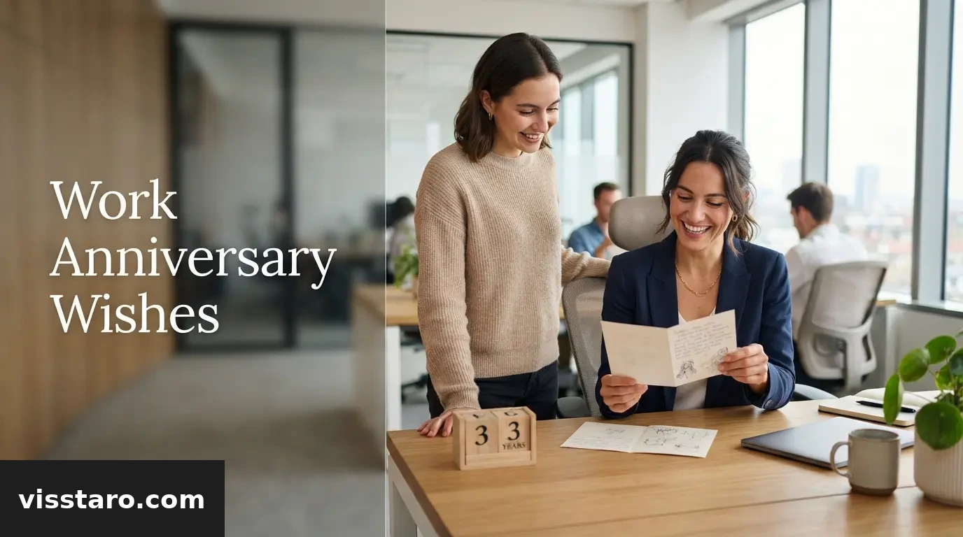 How To Reply To Work Anniversary Wishes